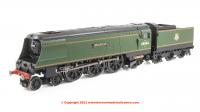 R30114 Hornby West Country Class 4-6-2 Steam Loco number 34046 'Braunton' in BR Green livery with early emblem - Era 4